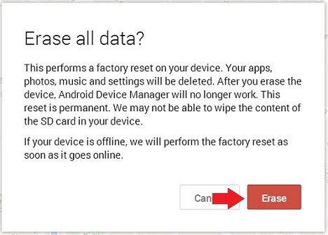 Samsung-tablet resetten - wissen bevestigen
