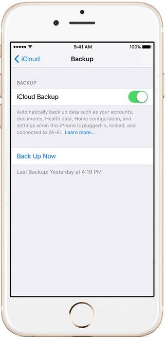 iPhone de backup 8