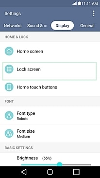 nastavení uzamčení obrazovky lg g4 -