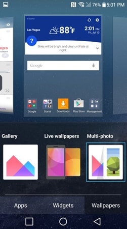 změnit tapetu obrazovky uzamčení lg g4