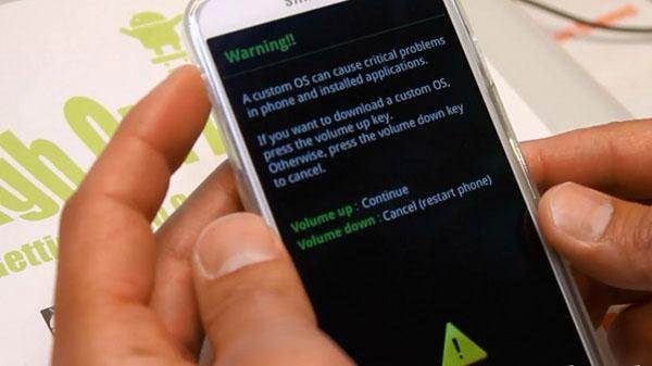 root samsung s7 - rendszerindítás letöltési módban
