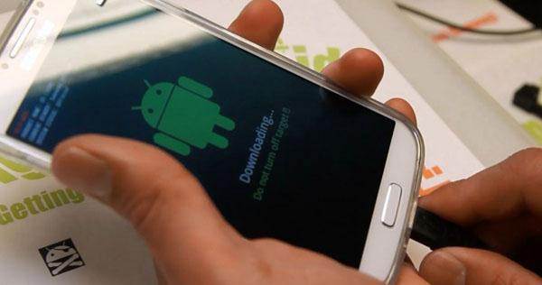 root samsung s7 - odin root futtatása