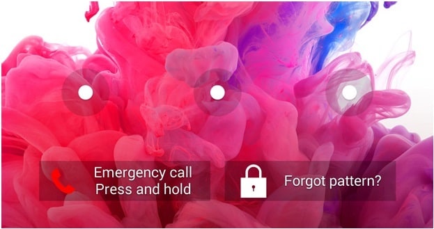 lås lg telefon op - glemte mønster