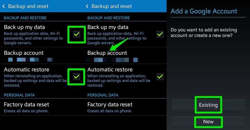 backup da conta samsung - fazer backup dos meus dados