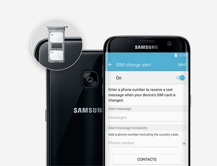 Samsung perdió el teléfono: configure un guardián