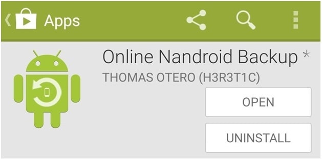 nainstalovat zálohu nandroid