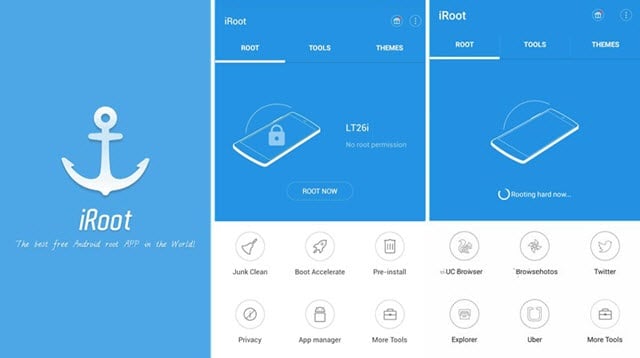 Oprogramowanie root firmy Samsung - iroot