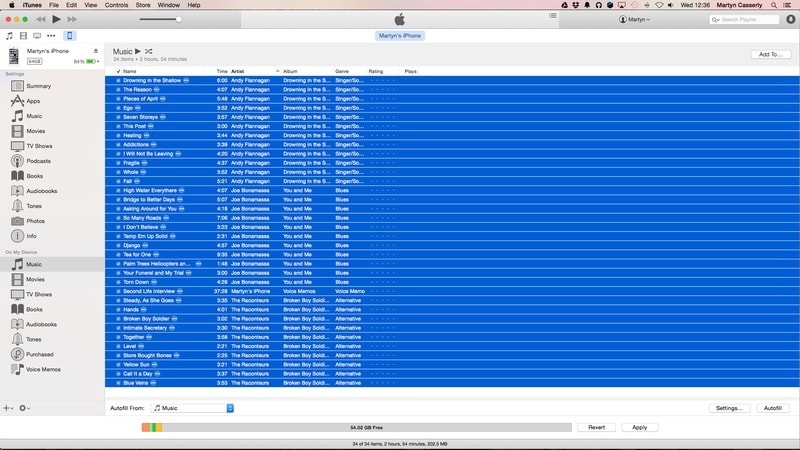 eliminar la biblioteca de itunes