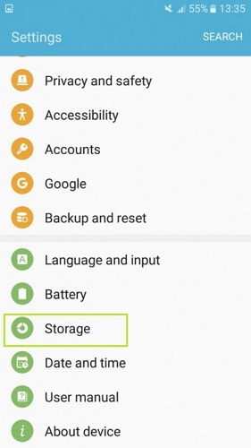 stockage
