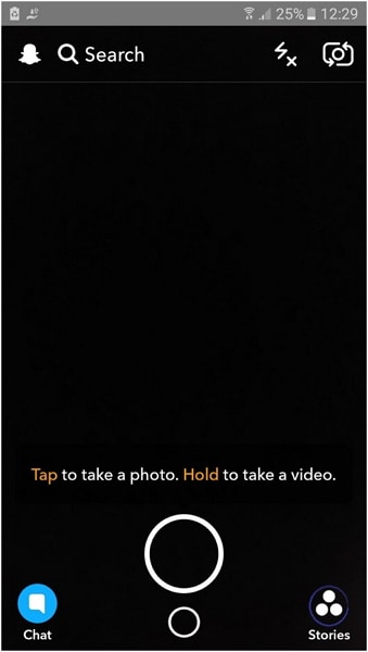 histoire de snapchat