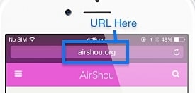 打開airshou官網