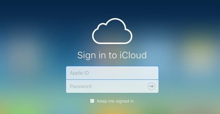 Jelentkezzen be icloud