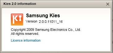 installer Kies 2.0