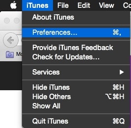 preferencia de itunes
