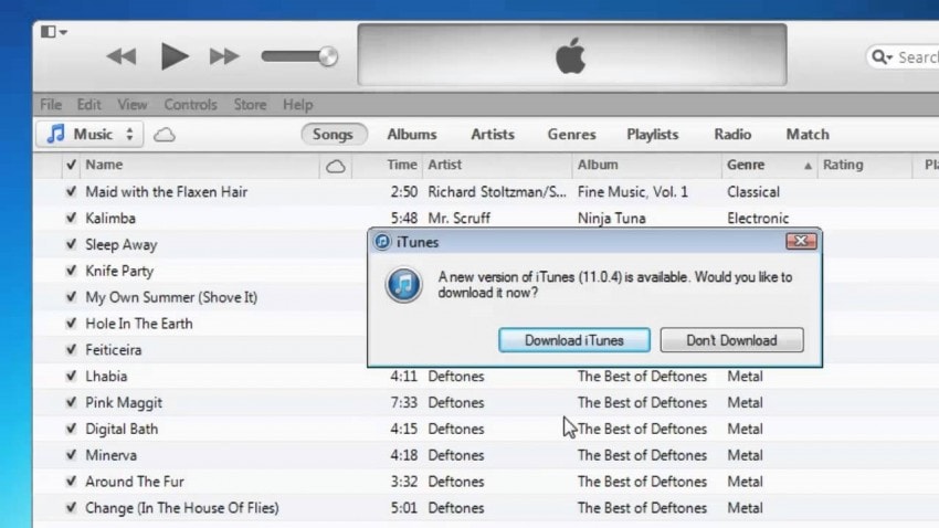 scarica iTunes