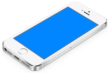 iphone mavi ekran
