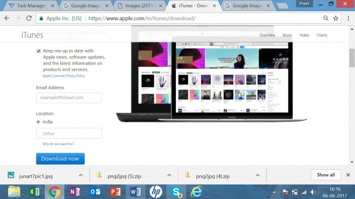 itunes downloaden op Windows