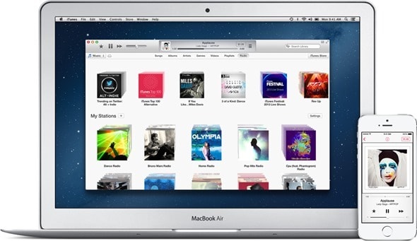 itunes op mac