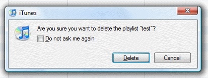 itunes wiedergabeliste löschen