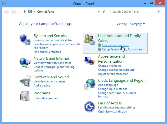 Windows Configuratiescherm