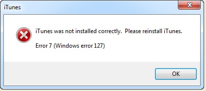 Windows Fout 127
