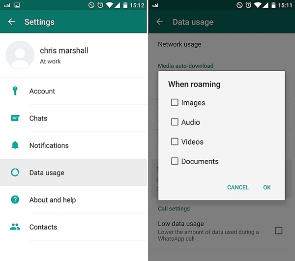 résoudre les problèmes WhatsApp-Impossible de télécharger le contenu multimédia WhatsApp