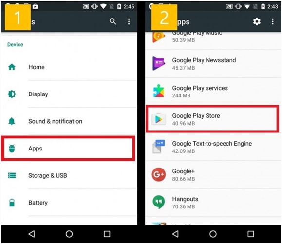 Google Play magasin