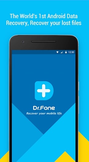 Inicie a recuperação de dados do DrFoneTool