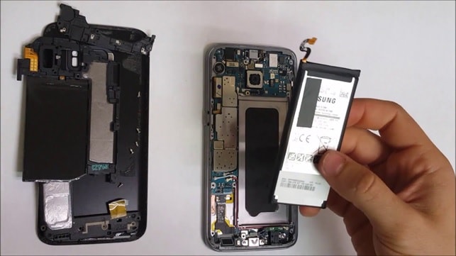 udskift telefonens batteri