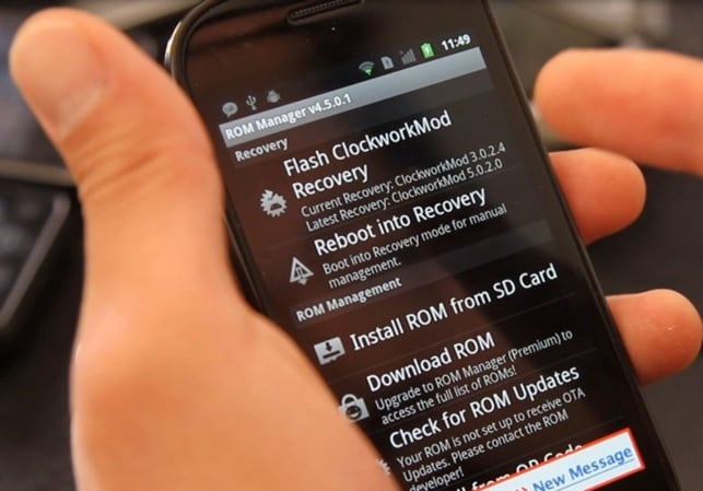 下載一個新的ROM