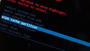 σκουπίστε cache partition