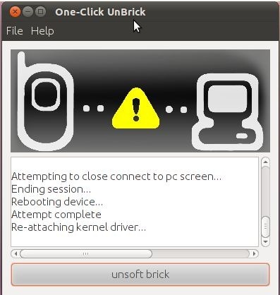 oneclik débriquer