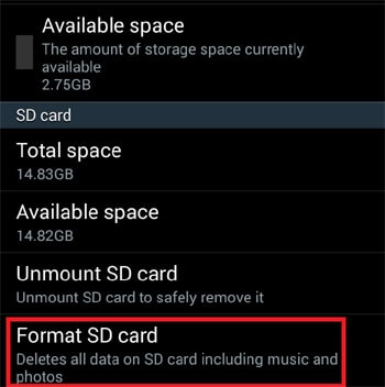 format sd-kort