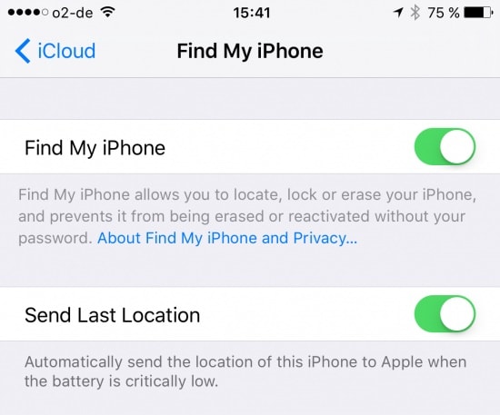 找到我的iPhone