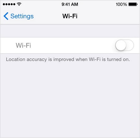 wifi fungerer ikke på iphone-iphone wifi nedtonet