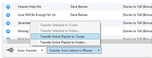 Exportieren Sie iTunes-Wiedergabelisten auf iPhone/iPad/iPod – Übertragen Sie die gesamte Wiedergabeliste nach iTunes