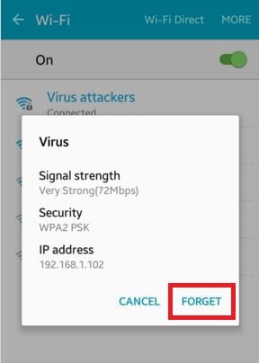 忘記wifi