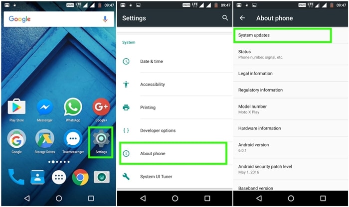 android系統更新