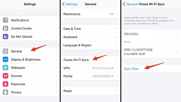 如何备份 iphone-itunes wifi 同步