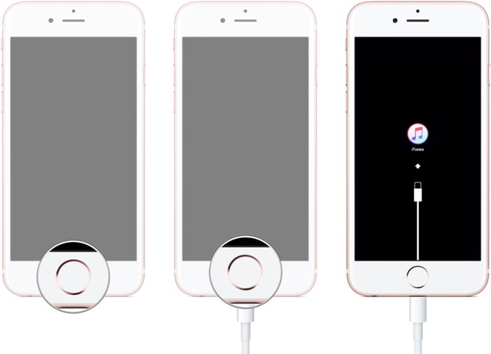 hvordan låse opp iphone 5-passord uten itunes - sett iphone 5 i gjenopprettingsmodus