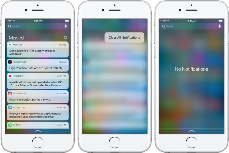 iphone鎖屏帶通知-關閉應用通知