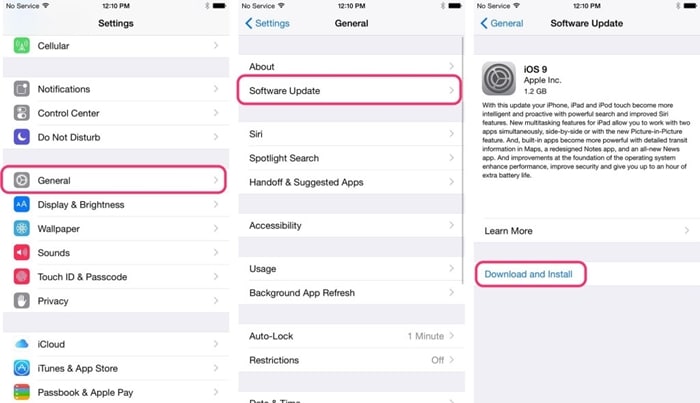 更新ios