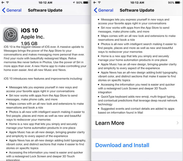 Remova o Spyware do iPhone-Atualize seu iOS