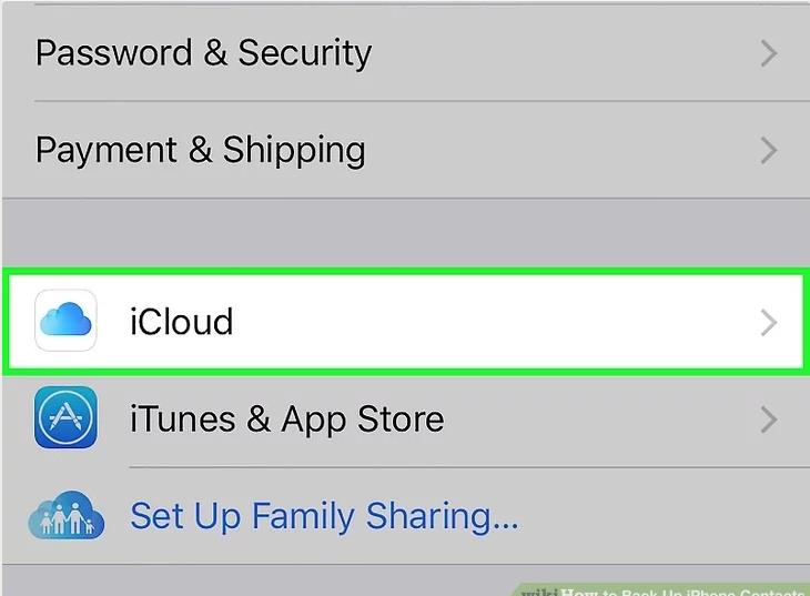 icloud no iphone