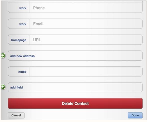 excluir contatos do iphone no icloud