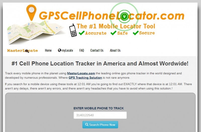 rastrear un teléfono a través del localizador GPS de teléfonos celulares