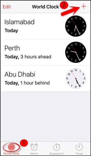 Разблокировать пароль iPhone - добавить еще часы