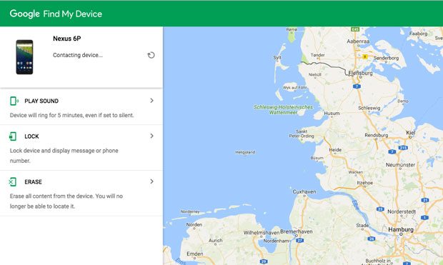 跟踪手机 - 使用您的 Google 凭据登录