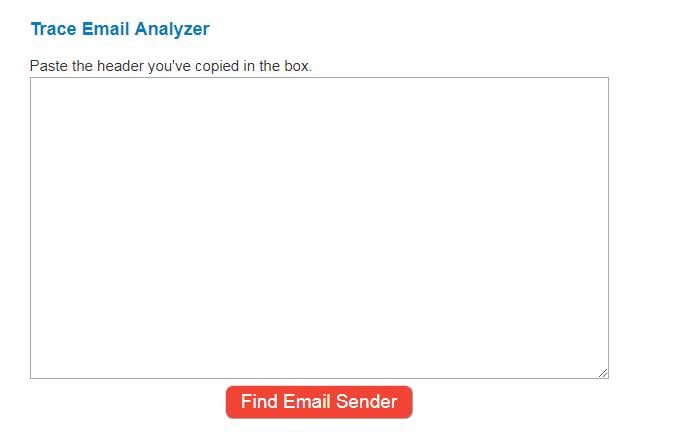Śledź e-mail i uzyskaj adres IP - opcja wyszukiwania nagłówka