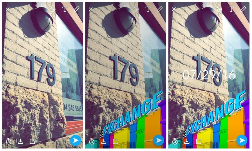 snapchat hack-多層過濾器